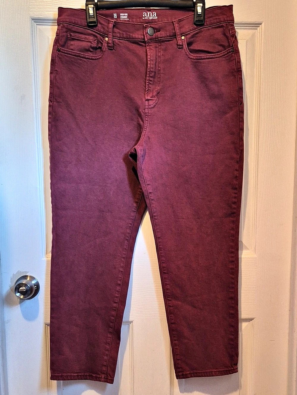 a.n.a High-Rise Straight Leg Jeans